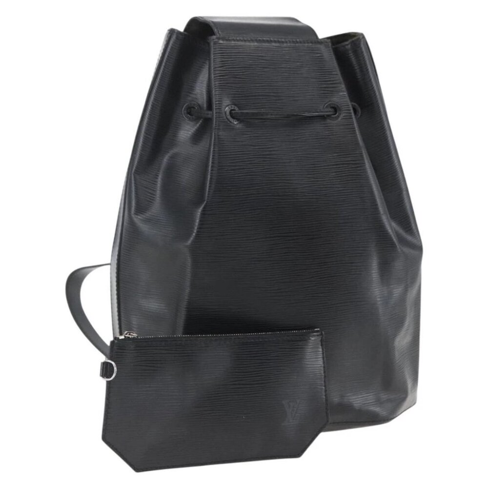 LOUIS VUITTON Epi Sac A Dos Shoulder Bag Black M80153 LV Auth ka972